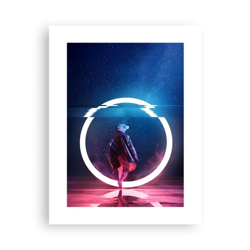 Poster - Tussen werelden - 30x40 cm