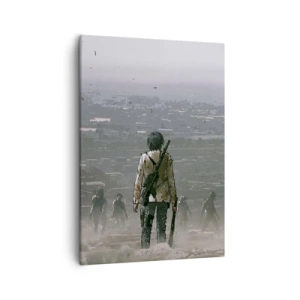 Schilderen op canvas - Laatste Rechtvaardige? - 50x70 cm