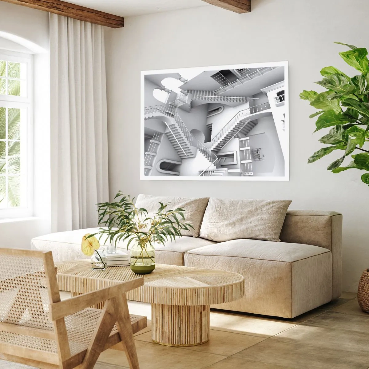 Poster - De paradoxen van de ruimte - 100x70 cm