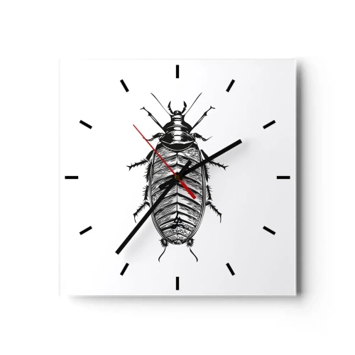 Wandklok - Klok - Wat een exemplaar! - 40x40 cm