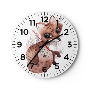 Wandklok - Klok - Houd er gewoon van - 30x30 cm