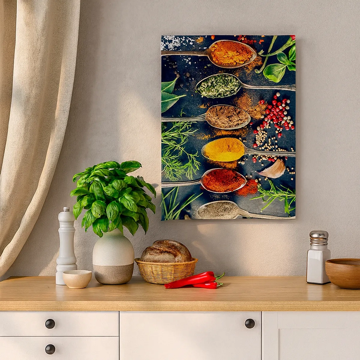 Schilderen op canvas - Culinaire magie - 50x70 cm
