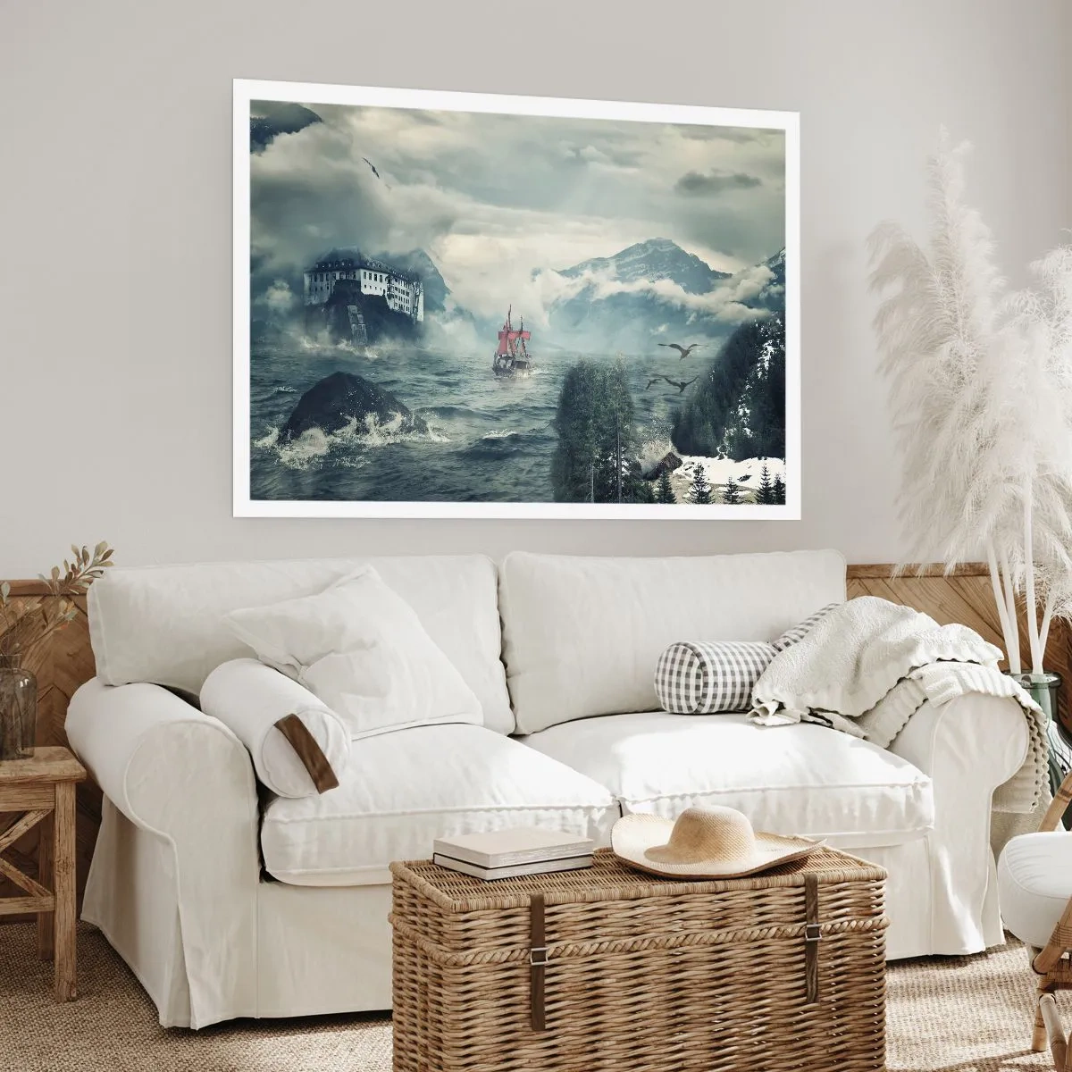 Poster - In magische wateren - 50x40 cm