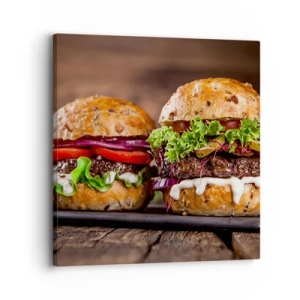 Schilderen op canvas - Amerikaanse droom - 30x30 cm