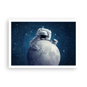 Poster - Ruimte grappenmaker - 100x70 cm