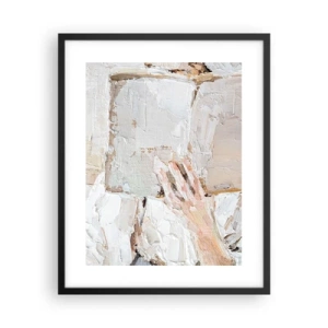 Poster in een zwarte lijst - In een andere wereld - 40x50 cm