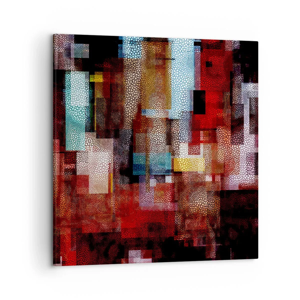 Schilderen op canvas - Het is een allegaartje - 50x50 cm