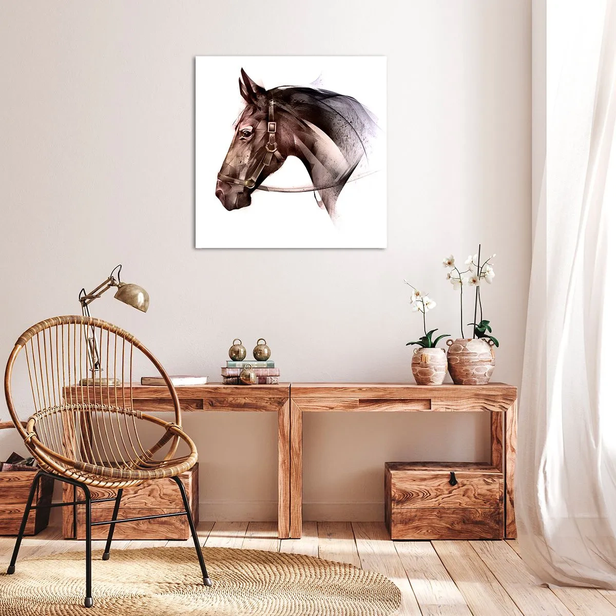Schilderen op canvas - Wat een charme - 30x30 cm