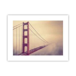 Poster - Tussen hemel en aarde - 40x30 cm