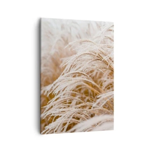 Schilderen op canvas - Buig je neer voor de herfstzon - 50x70 cm