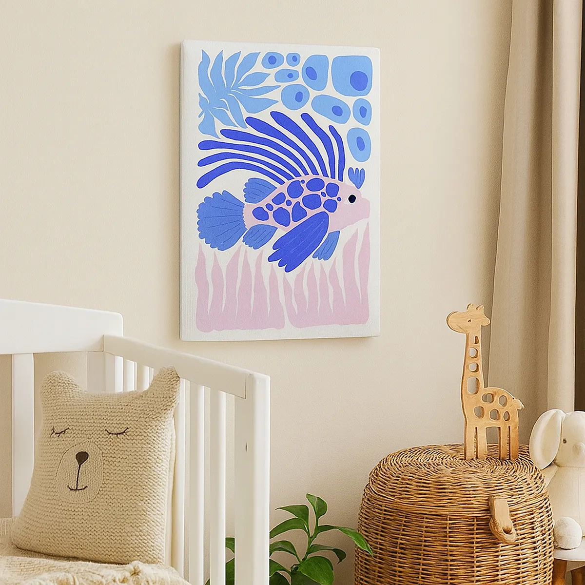 Schilderen op canvas - In je element - 50x70 cm