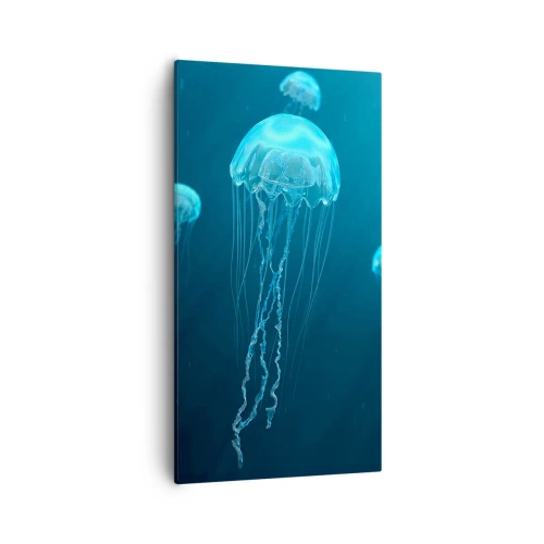 Schilderen op canvas - Oceaandans - 55x100 cm