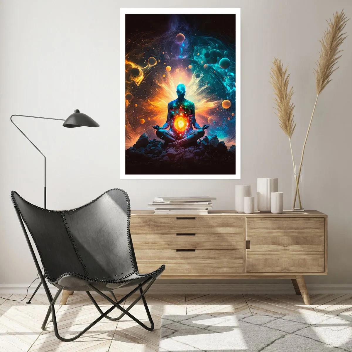Poster - Kosmische vrede - 50x70 cm