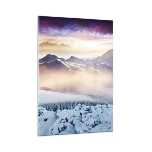 Schilderen op glas - De kracht en puurheid van de natuur - 50x70 cm