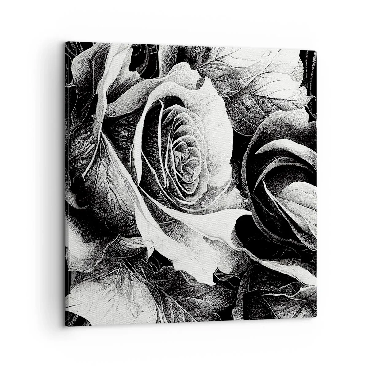 Schilderen op canvas - Altijd een koningin - 50x50 cm