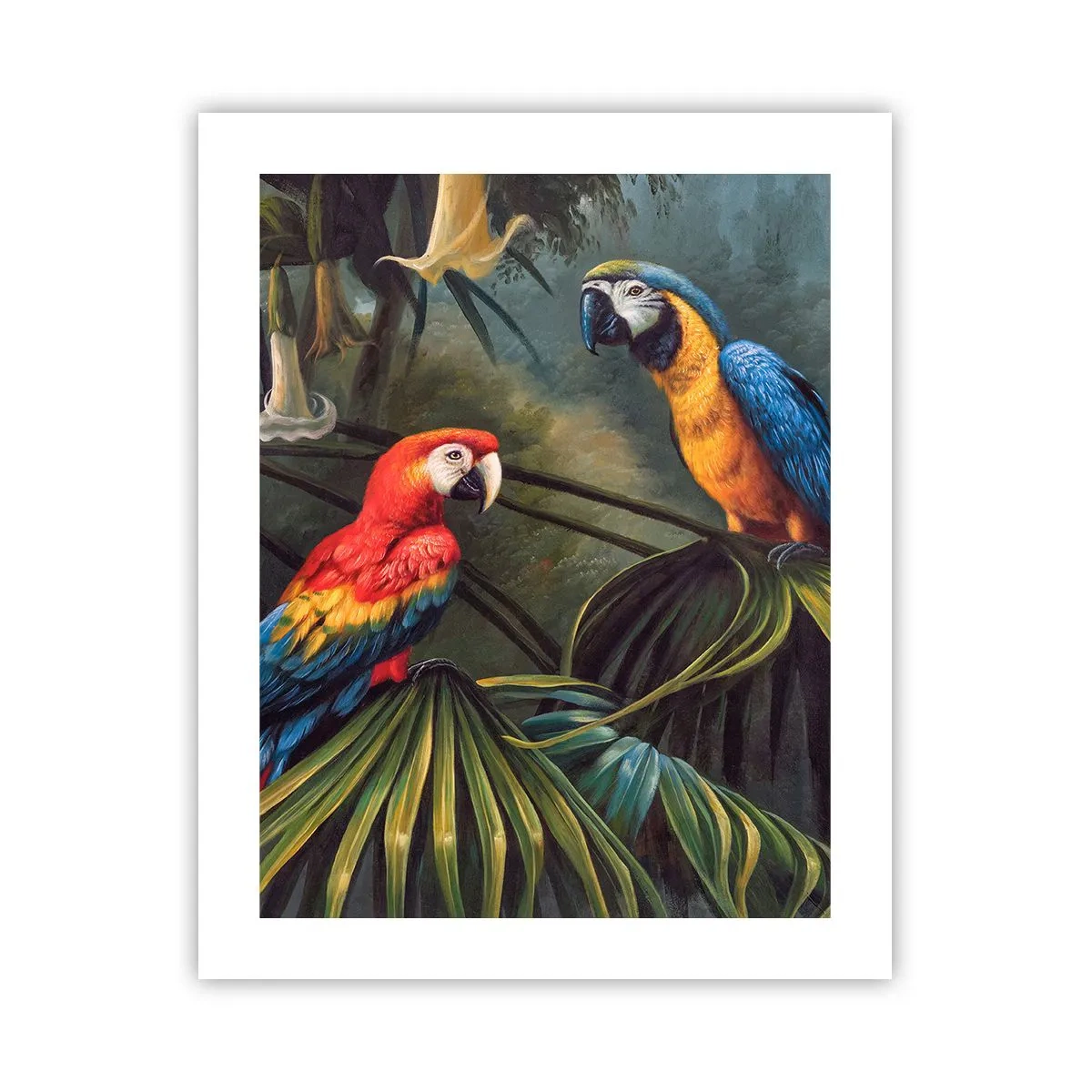Poster - Romantiek in de tropen - 40x50 cm