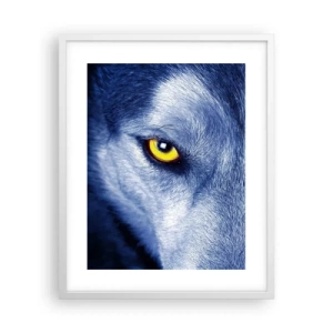 Poster in een witte lijst - Betoverende look - 40x50 cm