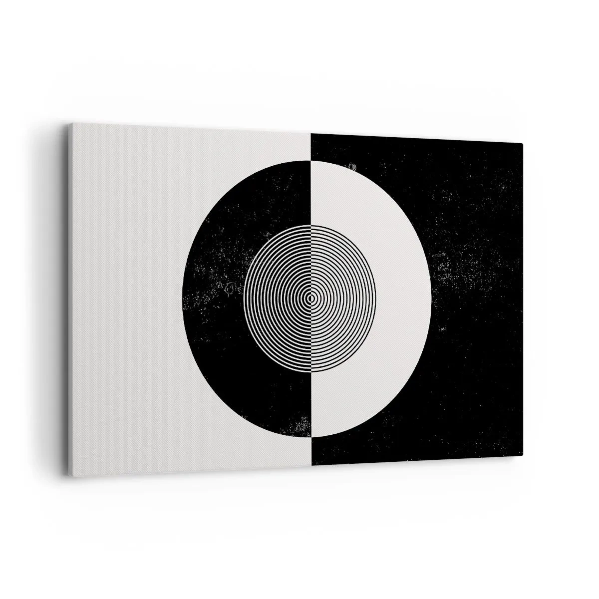 Schilderen op canvas - Harmonie in zwart-wit - 120x80 cm