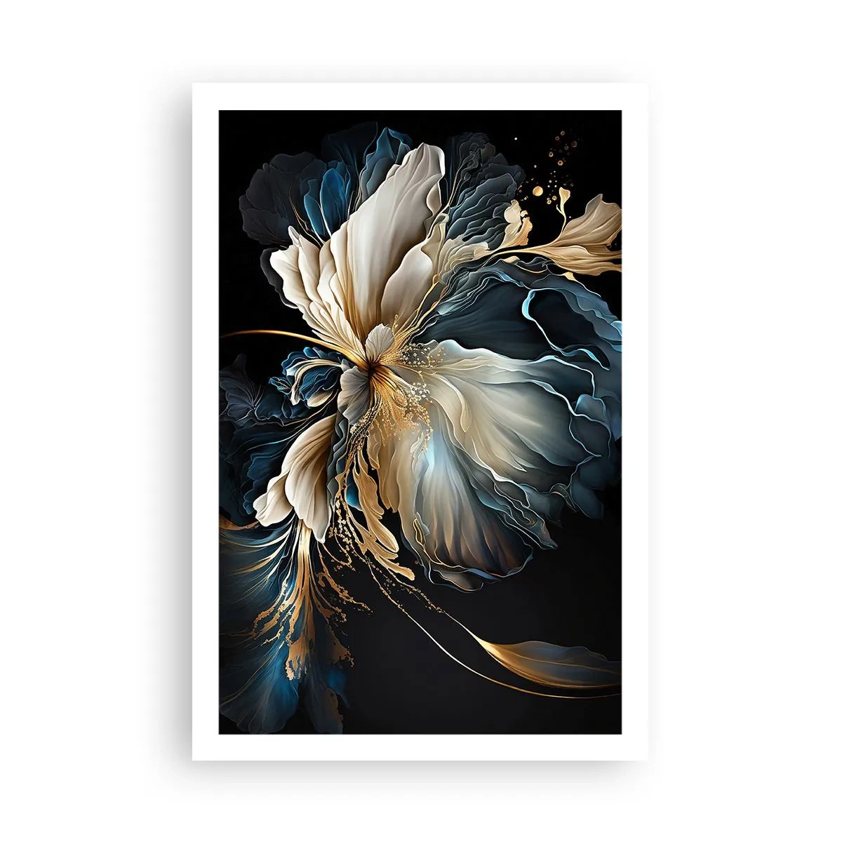 Poster - Sprookjesachtige varenbloem - 61x91 cm