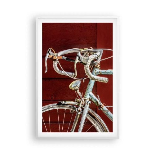 Poster in een witte lijst - Gecreëerd om te winnen - 61x91 cm