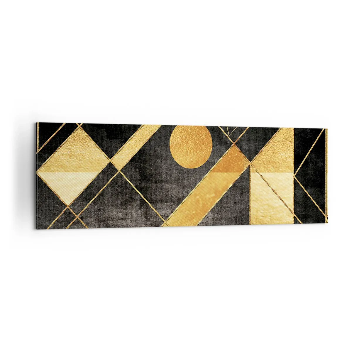 Schilderen op canvas - De zon van de woestijn - 160x50 cm