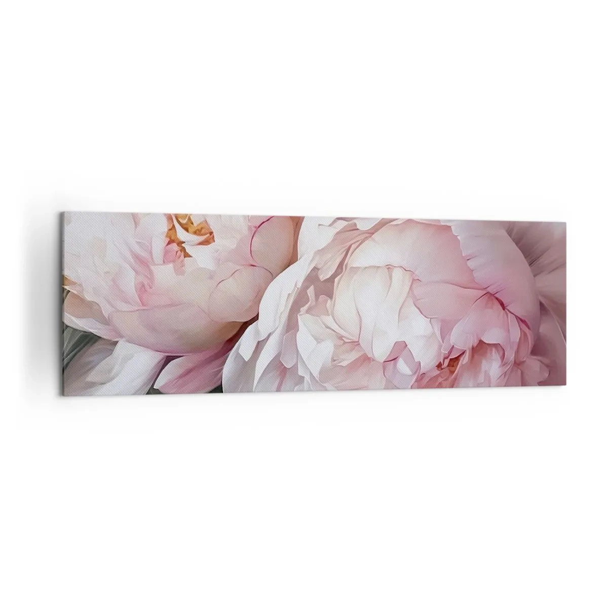 Schilderen op canvas - In bloei gestopt - 160x50 cm