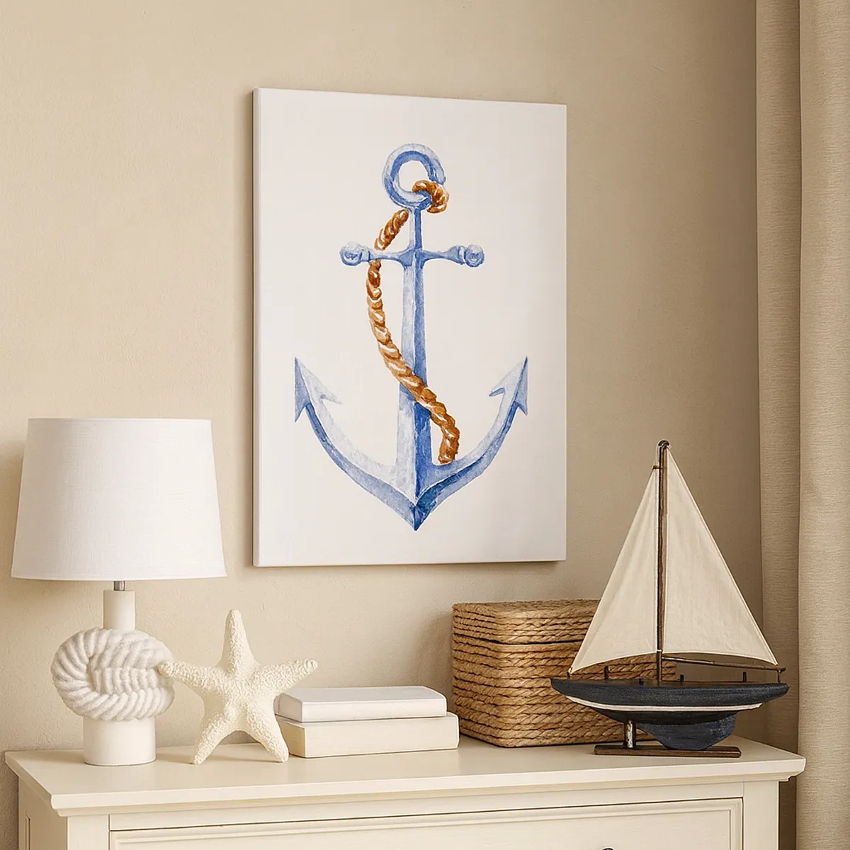 Schilderen op canvas - Ahoi avontuur! - 50x70 cm