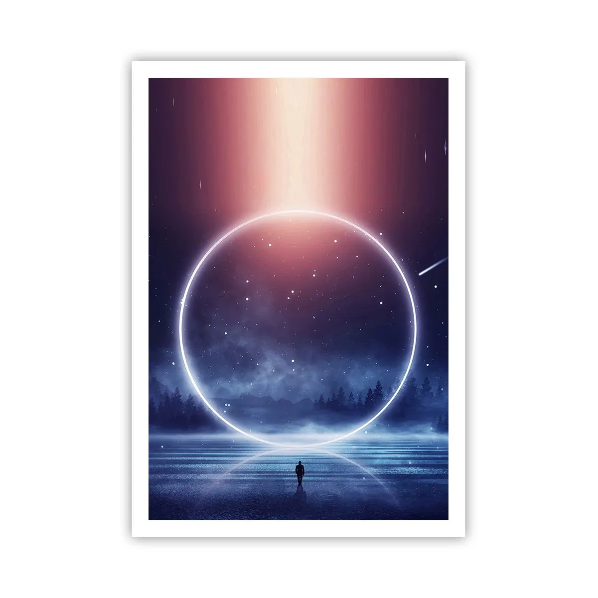 Poster - Ze zijn er al... - 70x100 cm