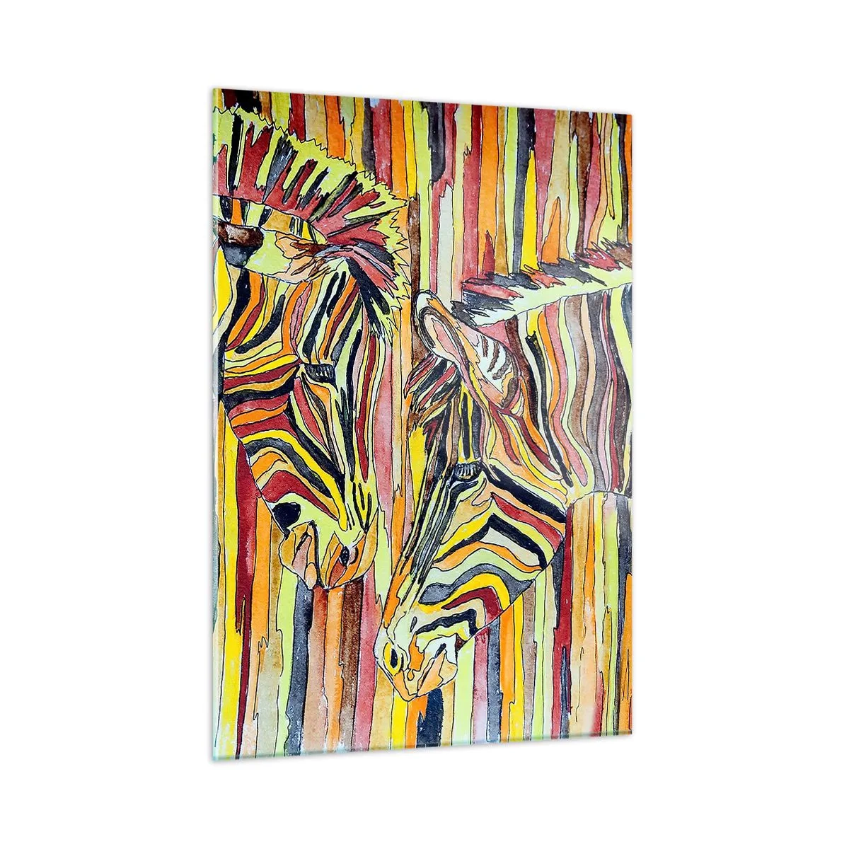 Schilderen op glas - Dus jij ook... - 50x70 cm