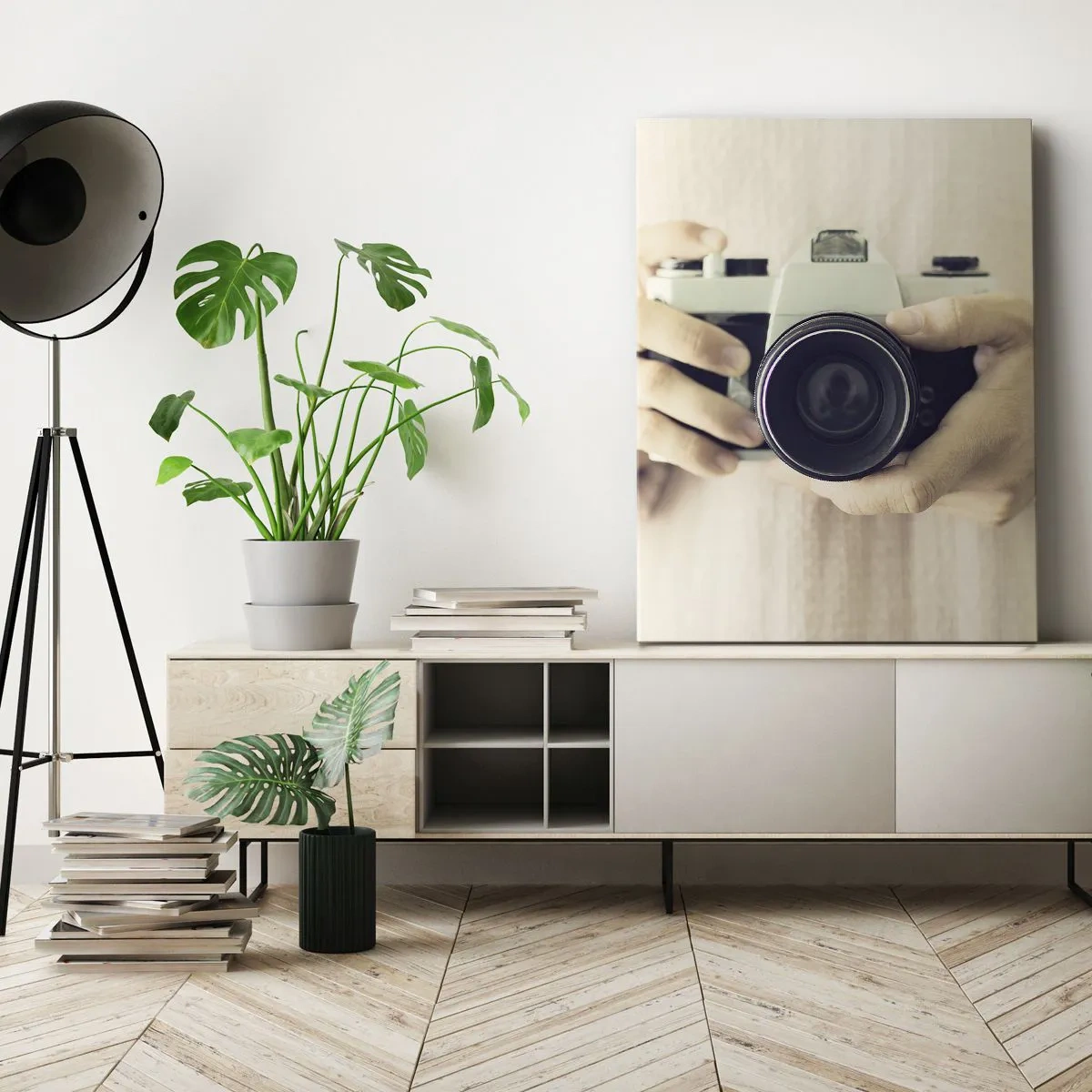 Schilderen op canvas - Om meer te zien... - 45x80 cm