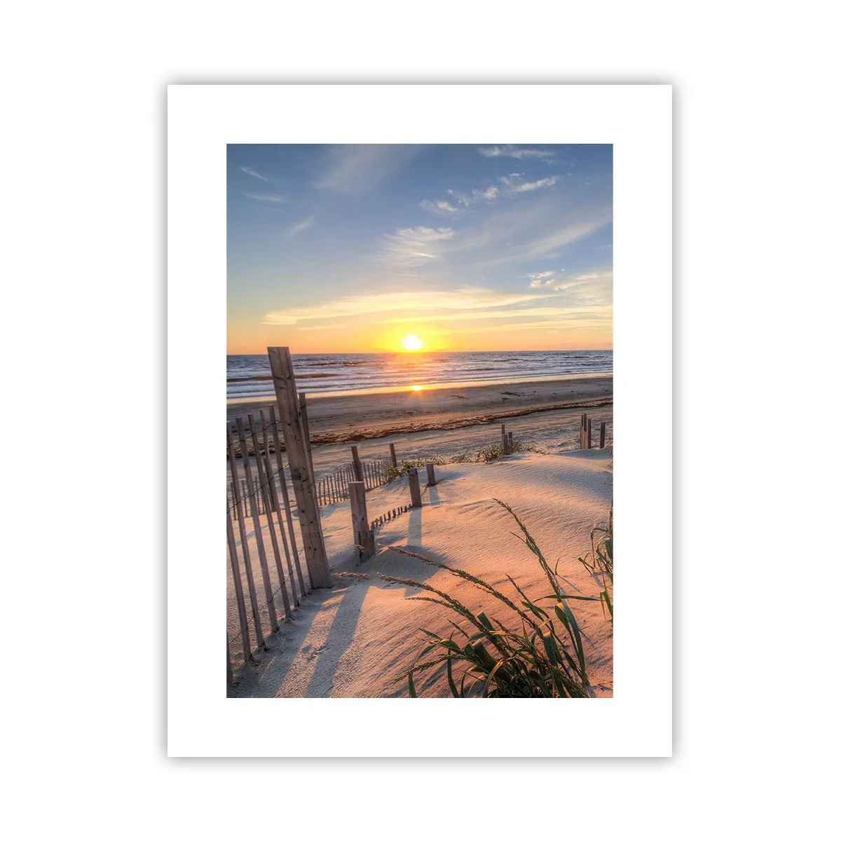 Poster - Glans en schaduw van de wind - 30x40 cm