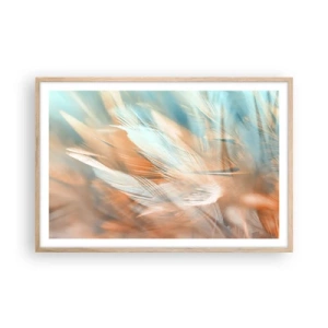 Een poster in een licht eiken lijst - In het land van zachtheid - 91x61 cm