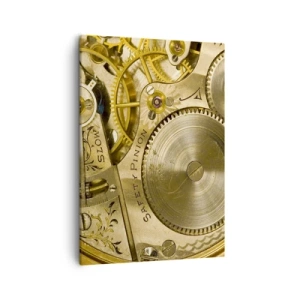 Schilderen op canvas - Ga met de tijd mee - 50x70 cm