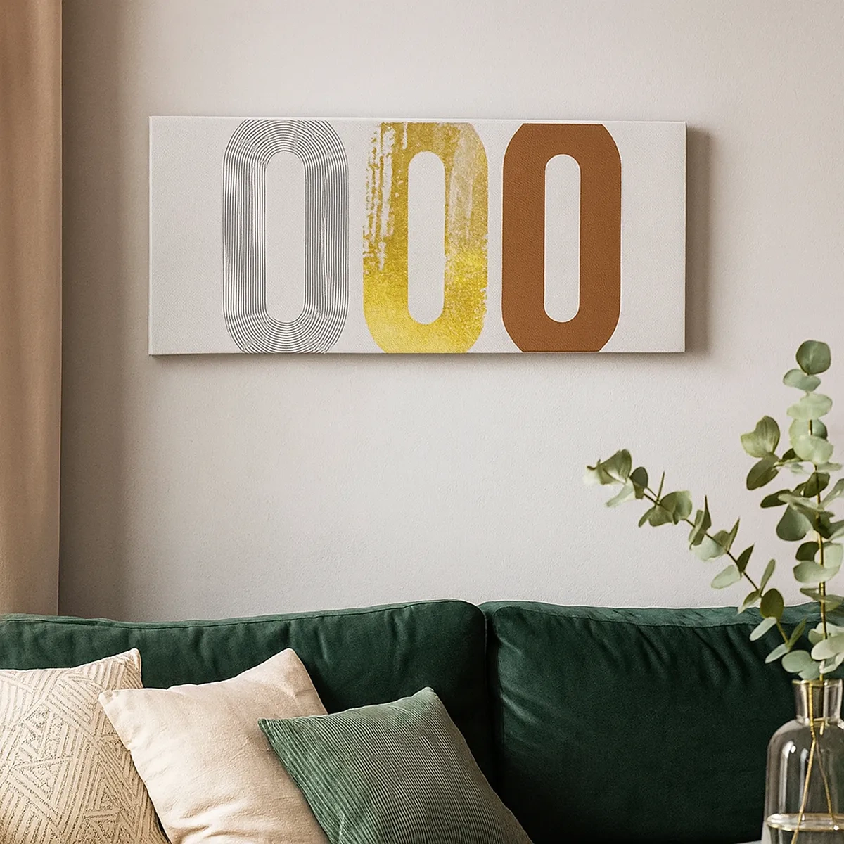 Schilderen op canvas - Oooo! - 30x30 cm