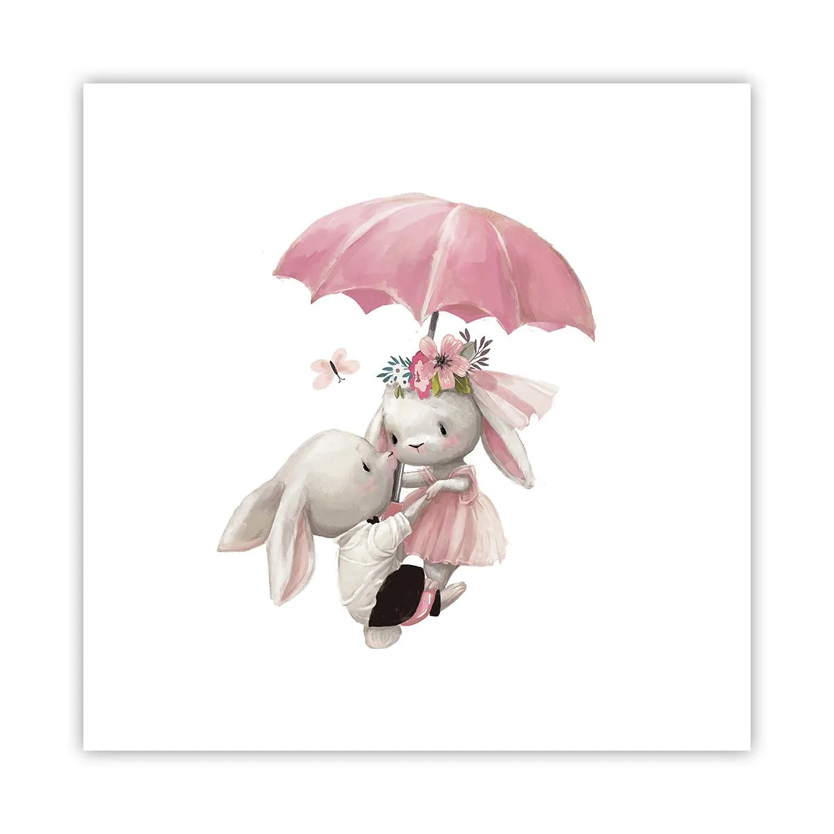 Poster - Dit is liefde - 50x50 cm