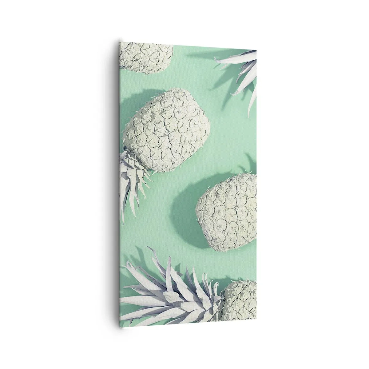 Schilderen op canvas - Het gaat goed met munt - 65x120 cm