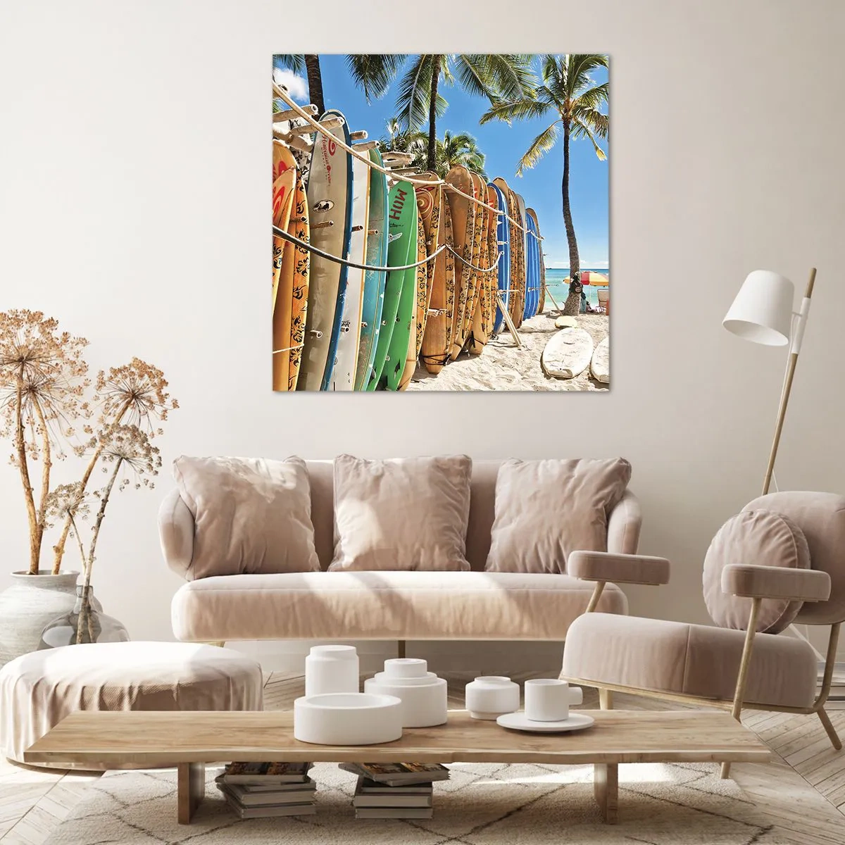 Schilderen op canvas - Zonnig plezier - 70x70 cm