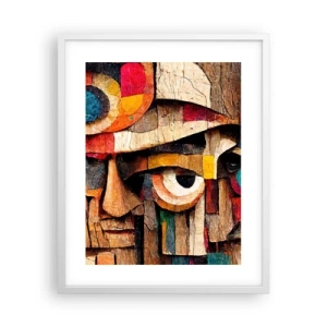 Poster in een witte lijst - Ik zie je… - 40x50 cm