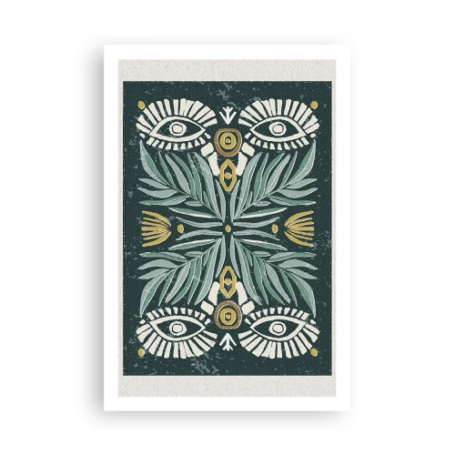 Poster - Als een volksuitsnede - 61x91 cm