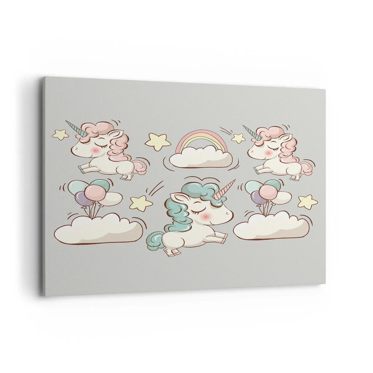 Schilderen op canvas - Ze bestaan zeker... - 100x70 cm