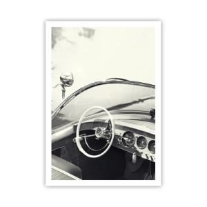 Poster - Weer voor de rijken - 70x100 cm