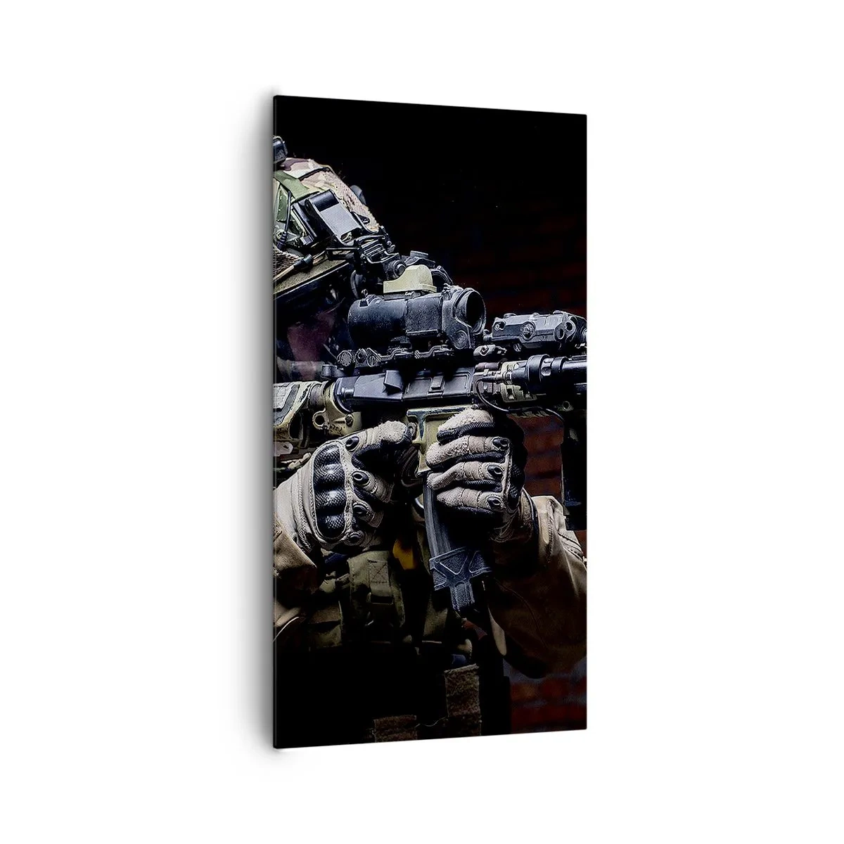 Schilderen op canvas - Dodelijk effectief - 65x120 cm