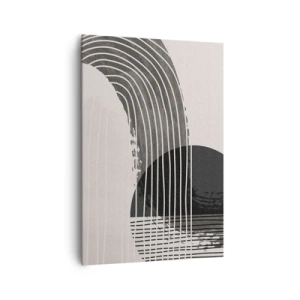 Schilderen op canvas - Daar en terug - 70x100 cm