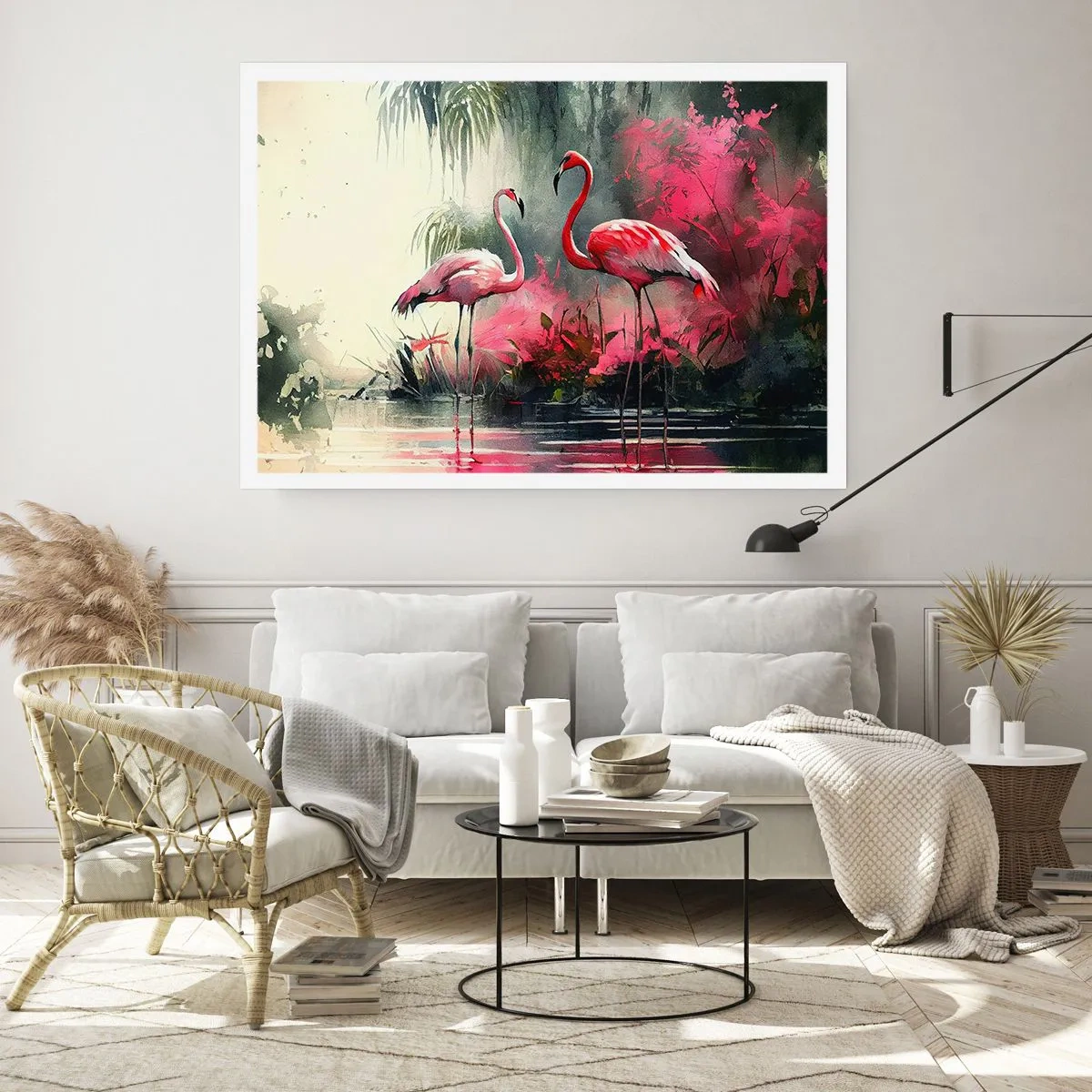 Poster - Een les in natuurlijke gratie - 91x61 cm