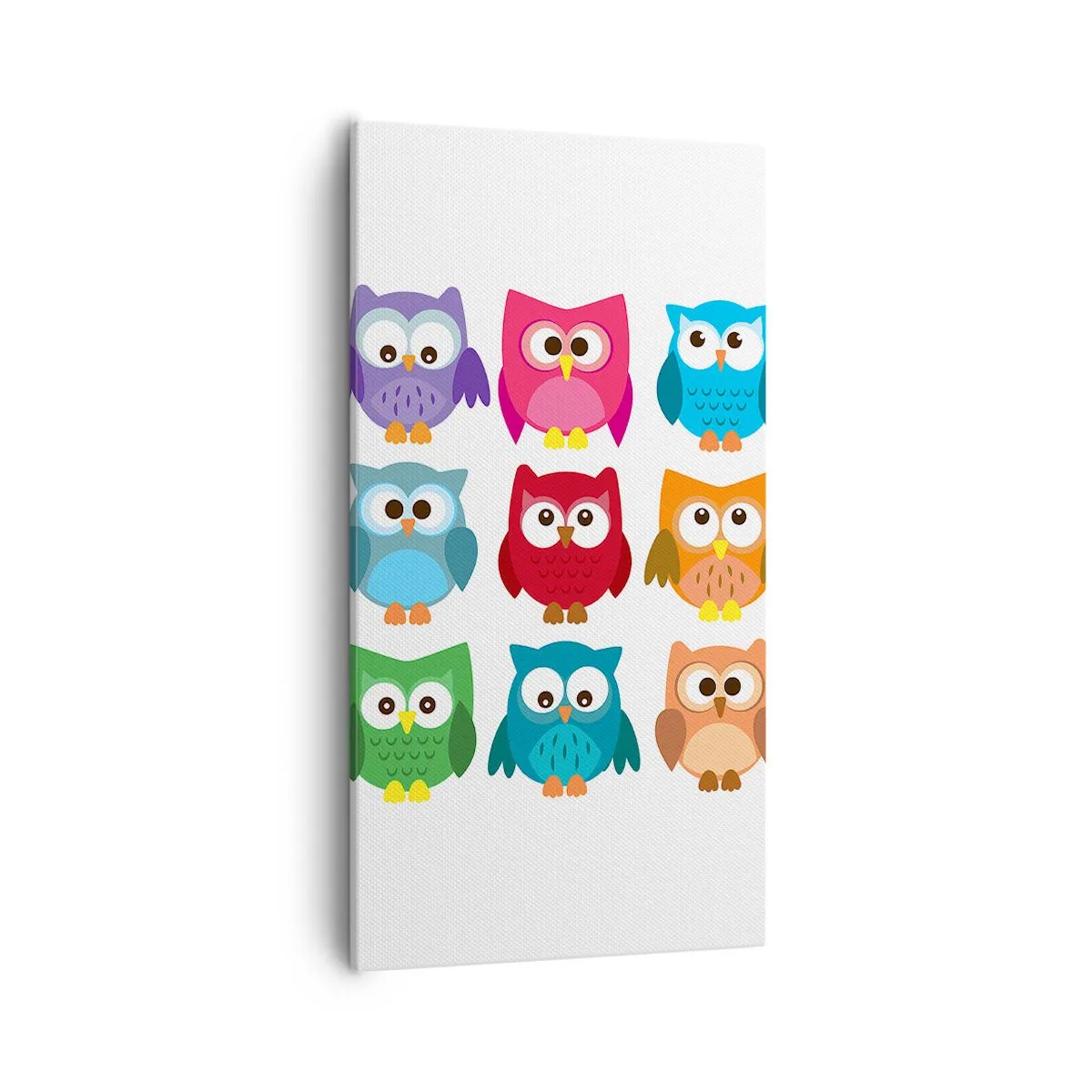 Schilderen op canvas - Anders zjn kan grappig zijn - 55x100 cm