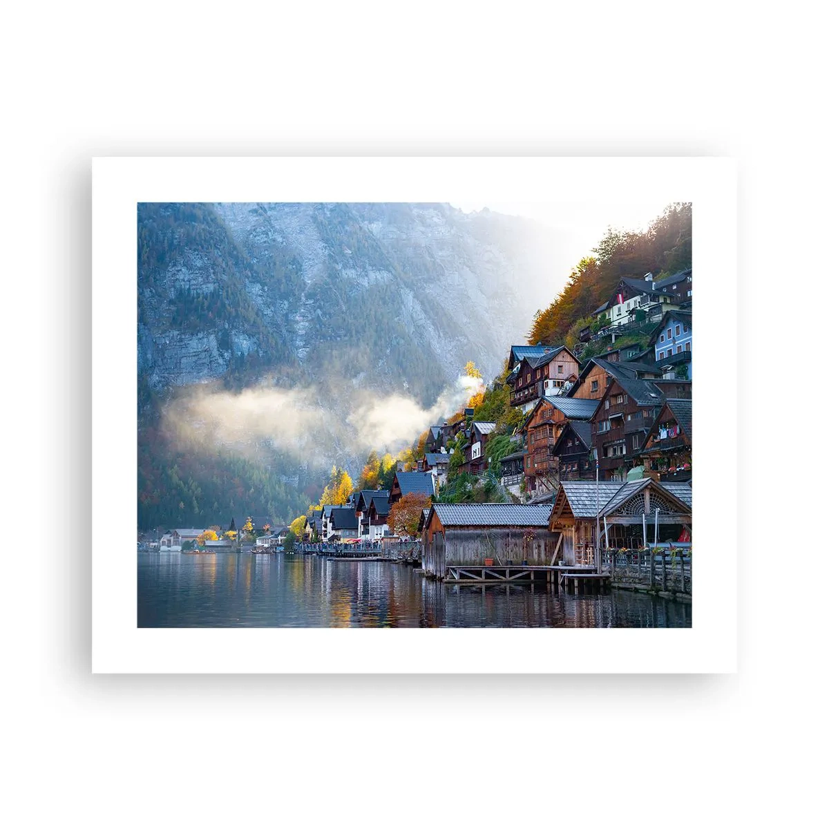 Poster - Alpine sfeer - 50x40 cm