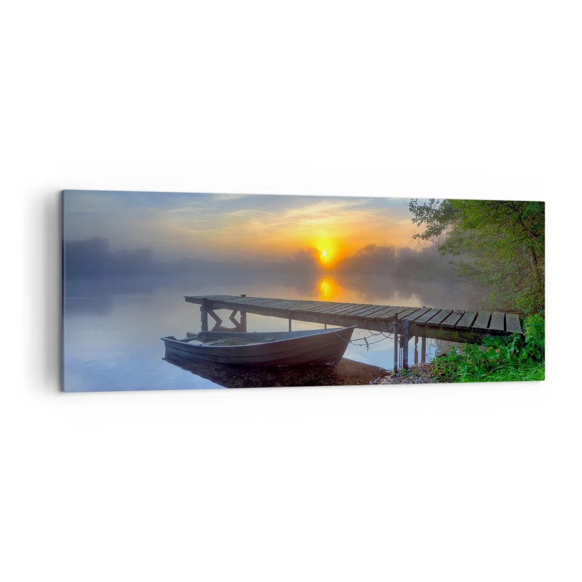 Schilderen op canvas - Hoe gewoon verandert in magie - 140x50 cm