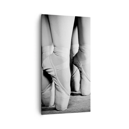 Schilderen op canvas - Samen, lichtjes - 55x100 cm