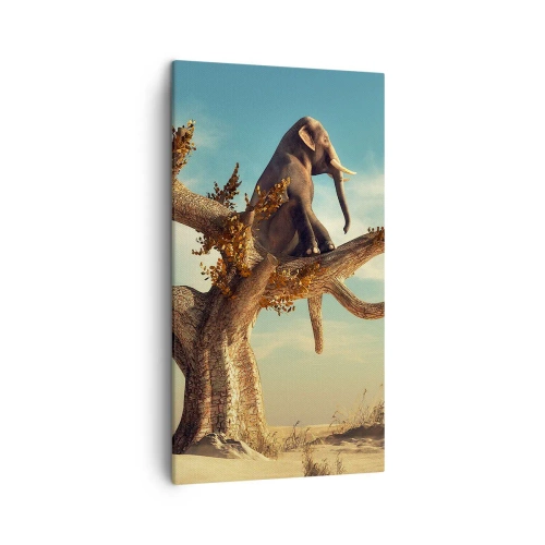 Schilderen op canvas - Een nieuw gezichtspunt - 45x80 cm