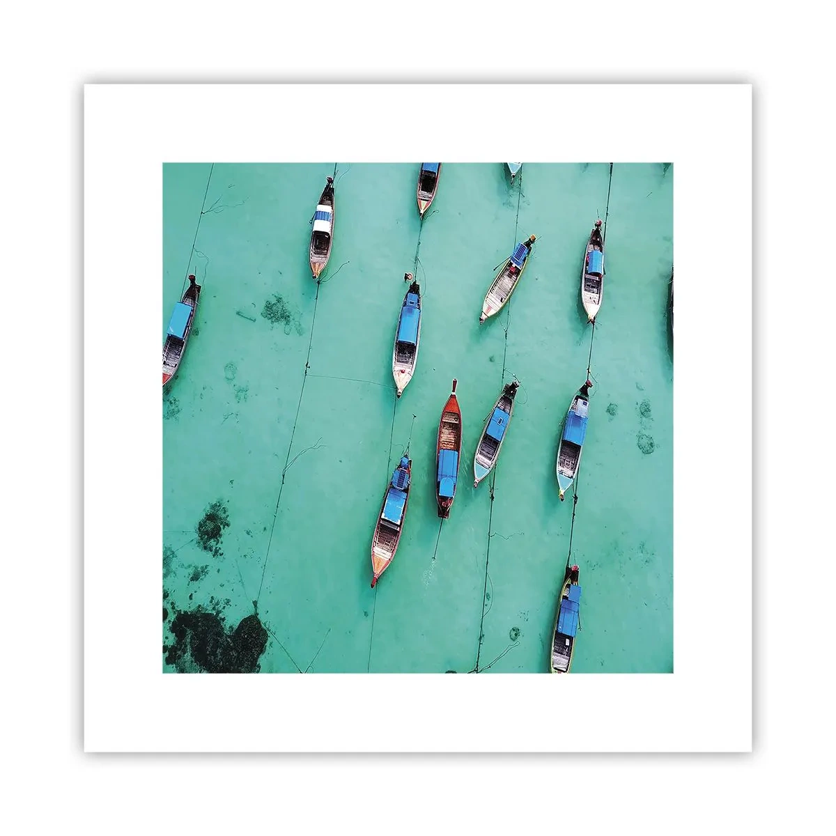 Poster - In blijde verwachting - 30x30 cm